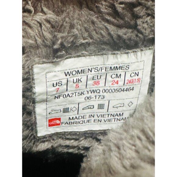 The North Face Thermoball Women Quilted Insulated Winter Boots Size 7 Purple - Picture 9 of 13